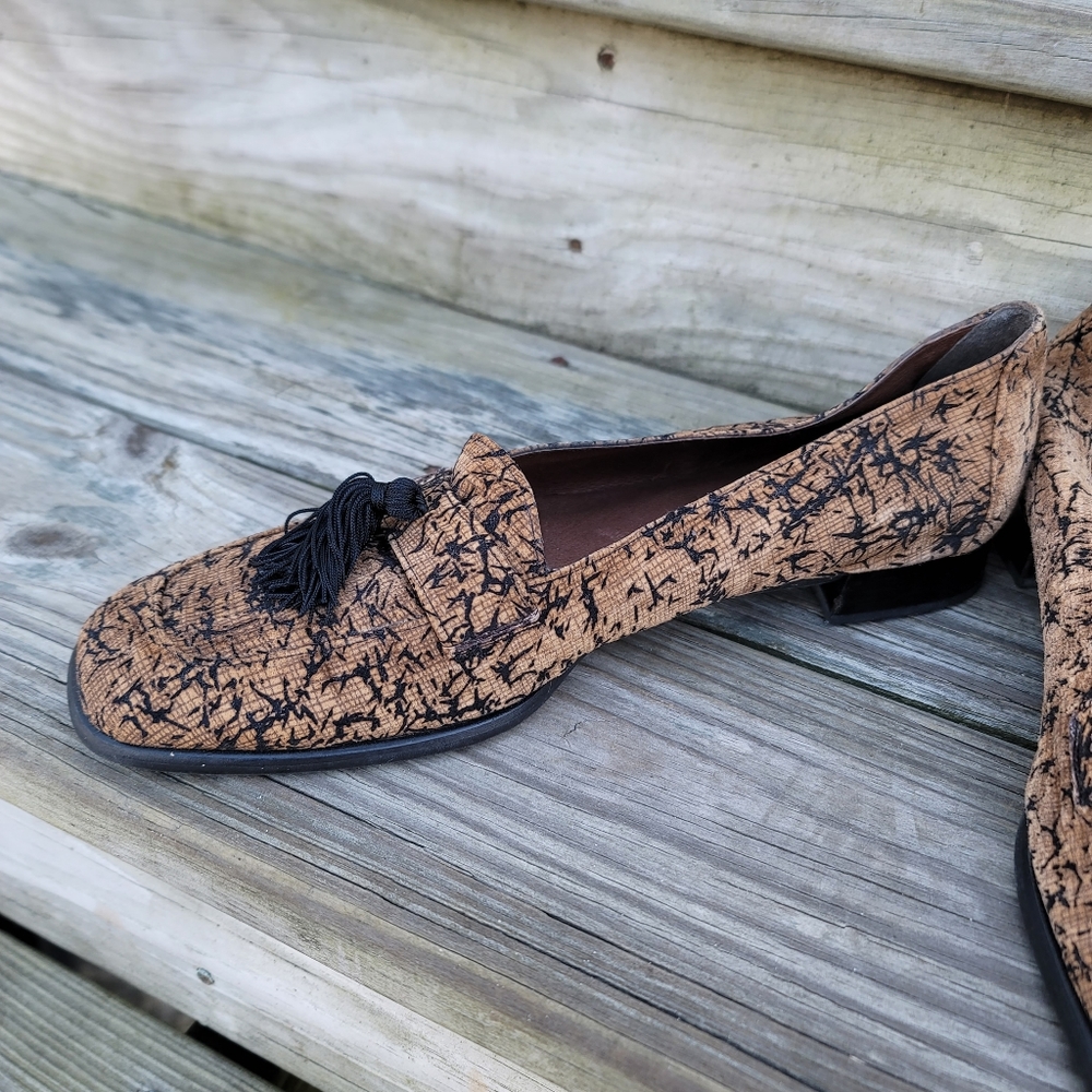 Stuart Weitzman Loafers With Tassles Size 11 Aa - image 7